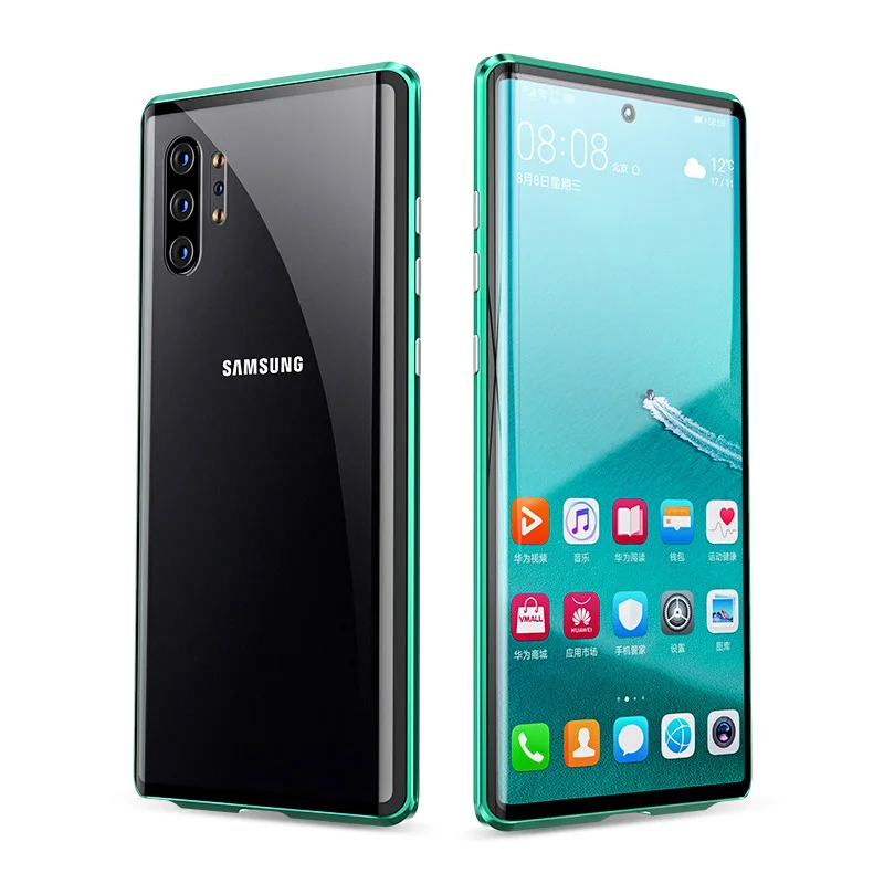 

360 Full Protection Magnetic Case For Samsung Galaxy A71 A51 A70 A50 A31 M31 A11 A30 A41 A40 M21 A10 A21S S21 S30 Double Glass