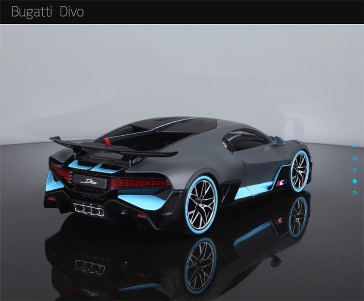 Изысканный подарок 1:18 Bugatti Divo модель спортивного сплава автомобиля, высокая модель литья под давлением, расширенная коллекция