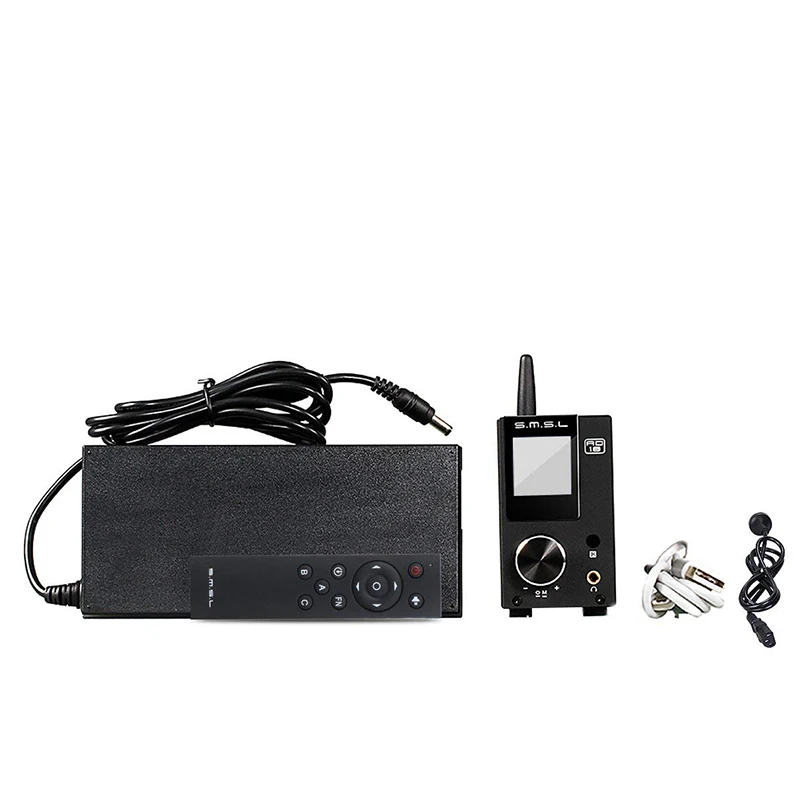 SMSL AD18 80W2 Bluetooth 4 2 Apt X HIFI USB DSP цифровой декодирующий усилитель мощности|Усилители