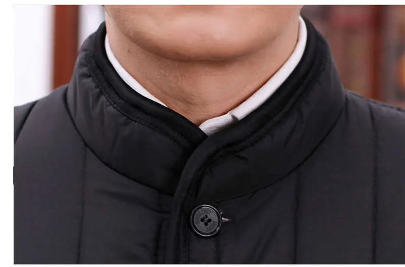 Подарок для отца зимнее мужское пальто Толстая теплая бархатная куртка Мужская