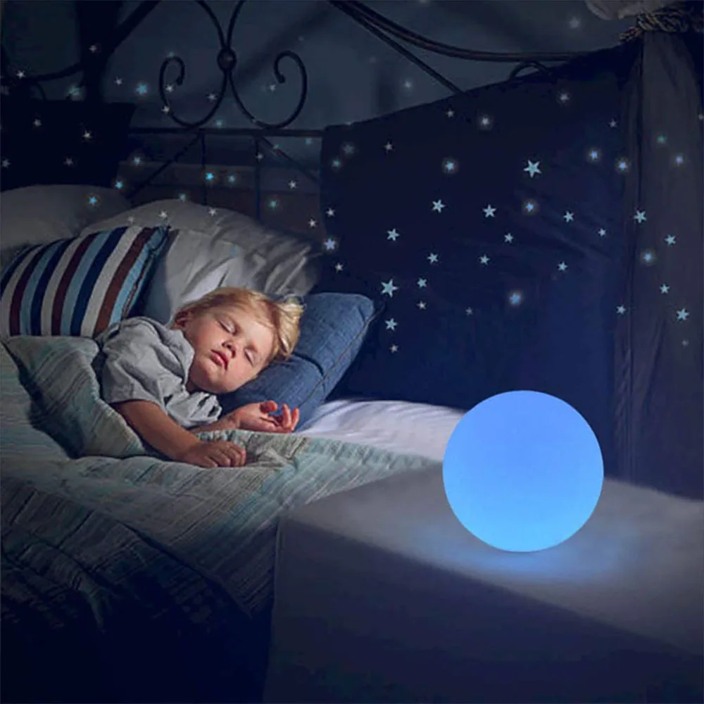 

16-Inch Waterproof LED Swimming Pool Floating Light With 16 Colors Light Inflatable Ball Light Color Changing Pool Ball Light