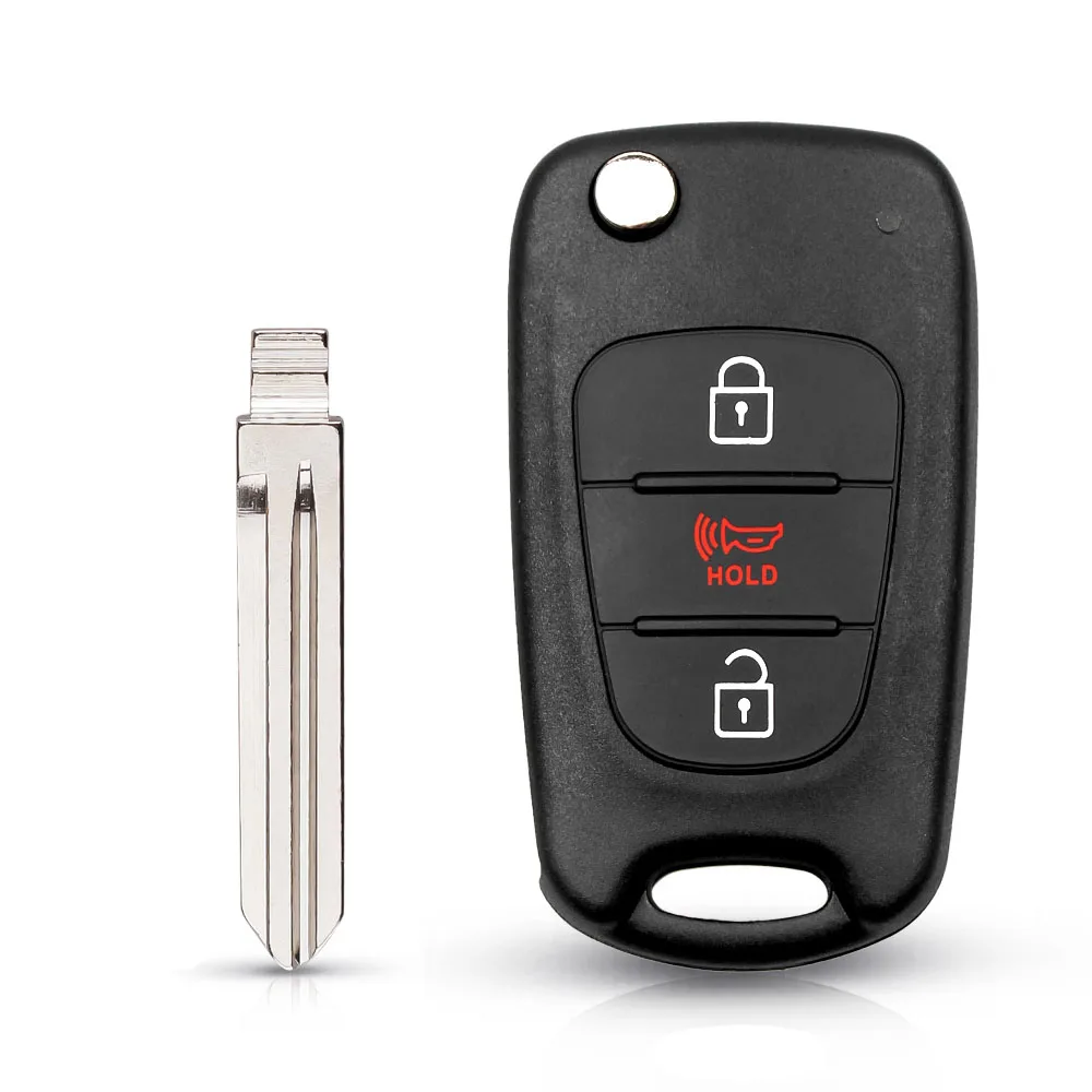 Model 7 KEYYOU откидной складной пульт дистанционного авто ключ заготовки в корпусе чехол для Kia Rio 3 Picanto Soul Ceed Cerato Sportage K2 K3 K5 для hyundai - Цвет: Model 7