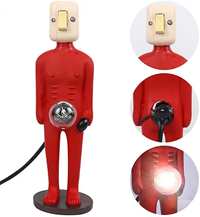 

Body Bulbs, Funny Man Women Body Bulbs Desk Lamp, Personalized Little Glowing Figures Table Light Home Decoration, Novelty Creat