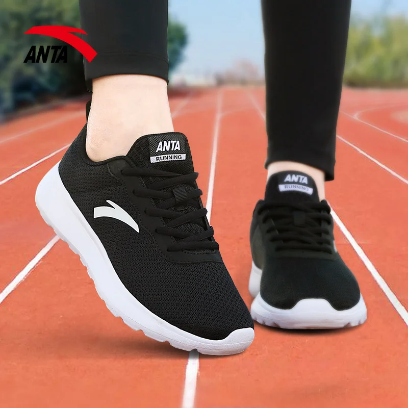 Женская обувь для бега Anta светильник кие дышащие кроссовки вишневый цвет Новинка