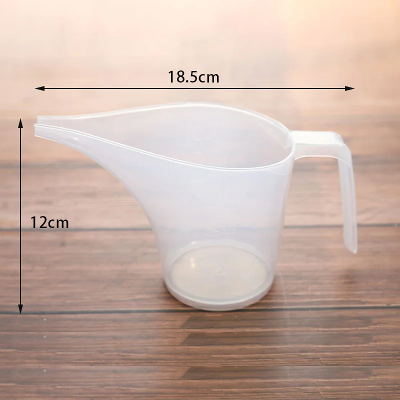 

500ml Tip Mouth Measuring Jug Cup Graduated Surface Cooking Kitchen Bakeware Plastic Liquid Measure Container Baking Tools