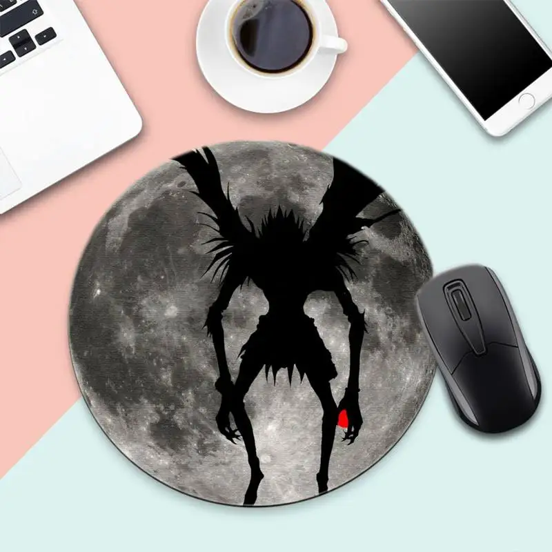 

Death Note Gamer Speed Mice Retail Small Rubber Mousepad Round Non-slip Cushion