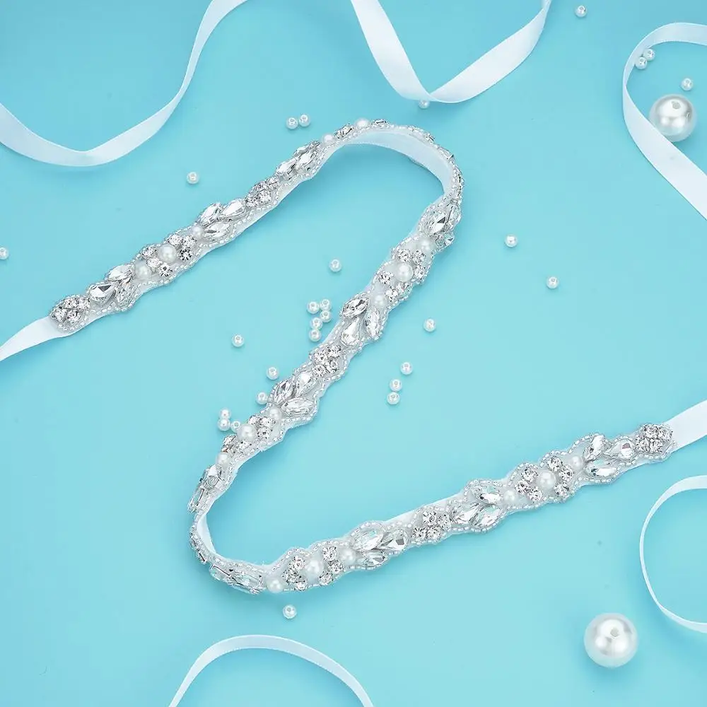 (1 шт.) стразы свадебный пояс свадебное платье со стразами с кристаллами для