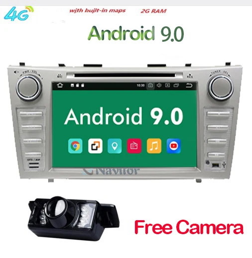 2 Din Android 9 0 автомобильное радио для Toyota Camry 2007 2008 2009 Автомобильный мультимедийный