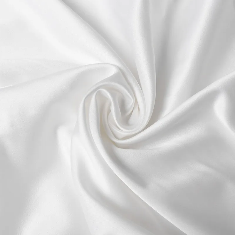 FORERUN сатиновый костюм женский с длинным рукавом молочный Шелковый свободный Боди