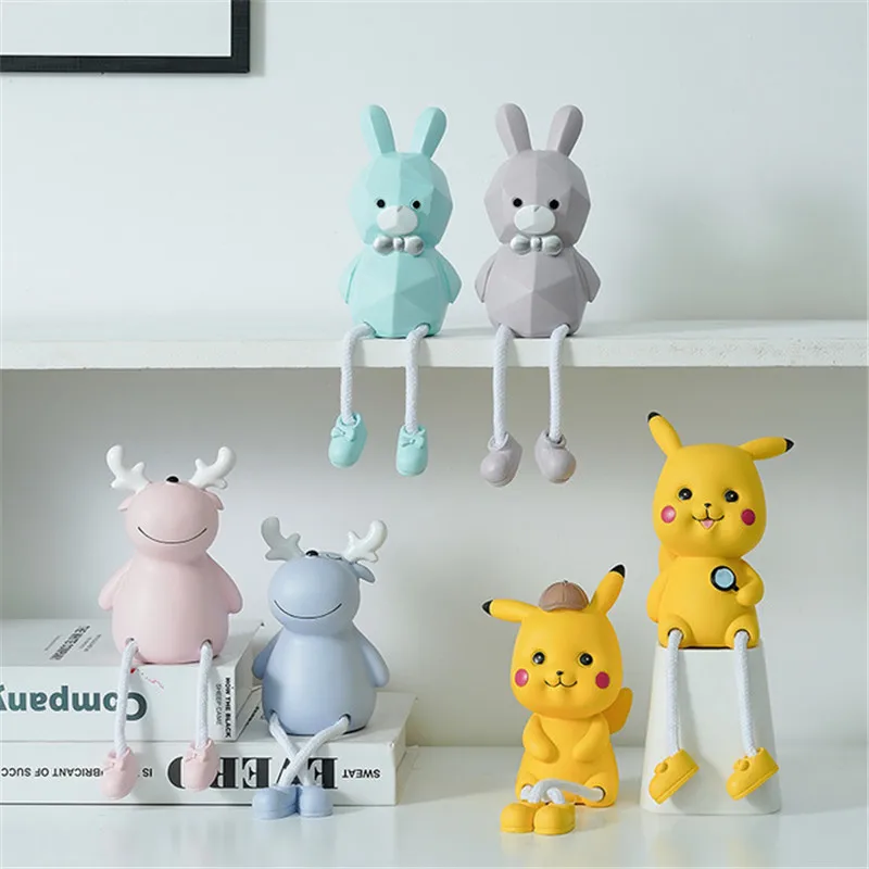 Скидка Креативные милые смолы висит ноги украшения для кукол в виде книжной обложки кафе дома украшение висит ноги мебели для детей подарок на ден...