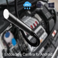 Mini Camera 5 5mm 7mm Lens Endoscope Camera Snake Semi Rigid Cable Waterproof USB Camera For Android Phone Borescope