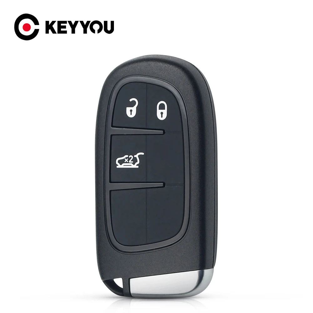 

KEYYOU 3/4/5 кнопки для Оперативная память 1500 2500 3500 для Jeep Cherokee DODGE Оперативная память Durango Chrysler запасной пульт дистанционного ключа оболочки чехо...