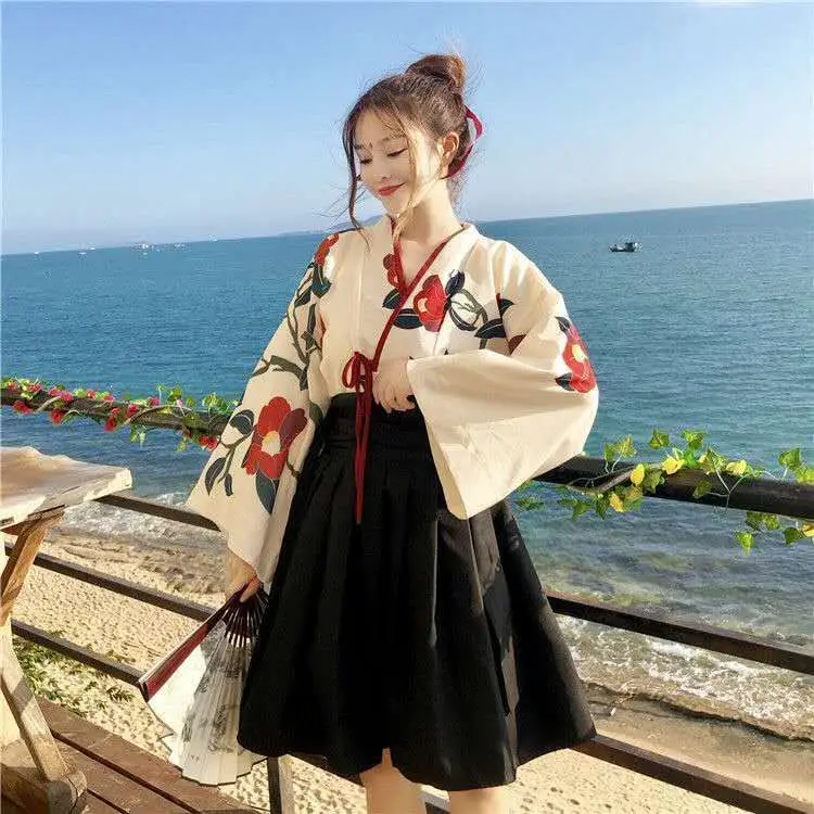 Современные традиционный Hanfu платье в народном стиле Одежда для танцев одежда