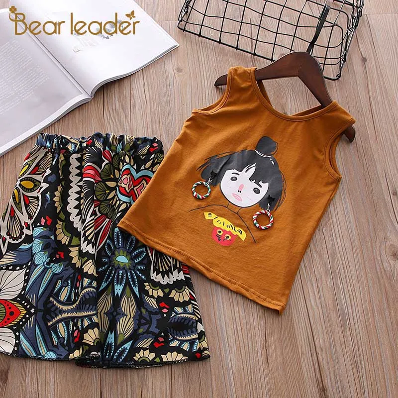 Платье для девочек bear leader новые летние платья в богемном стиле праздничные