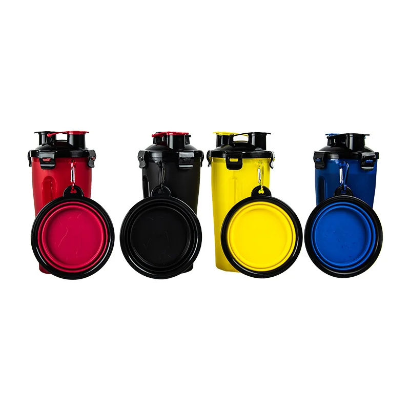 Кота собаки любимчика продукты Портативный за пределами одного чашка для воды из