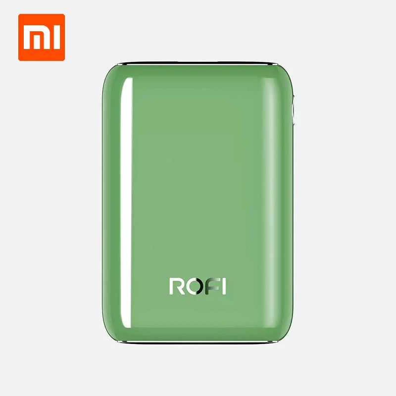 Xiaomi ROFI power Bank 10000 мАч Мини серия портативное зарядное устройство USB повербанк