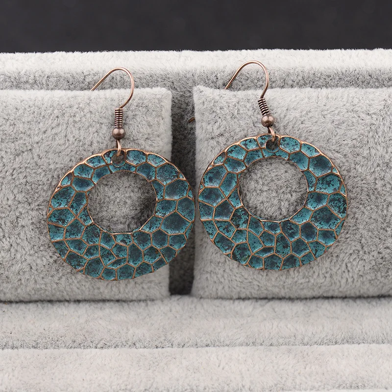 Женские Висячие серьги CARTER LISA геометрические из сплава с гравировкой