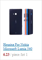 Корпус для Nokia microsoft Lumia 540 задняя крышка чехол батарея задняя дверь с клеем для Nokia Lumia 540 крышка батареи