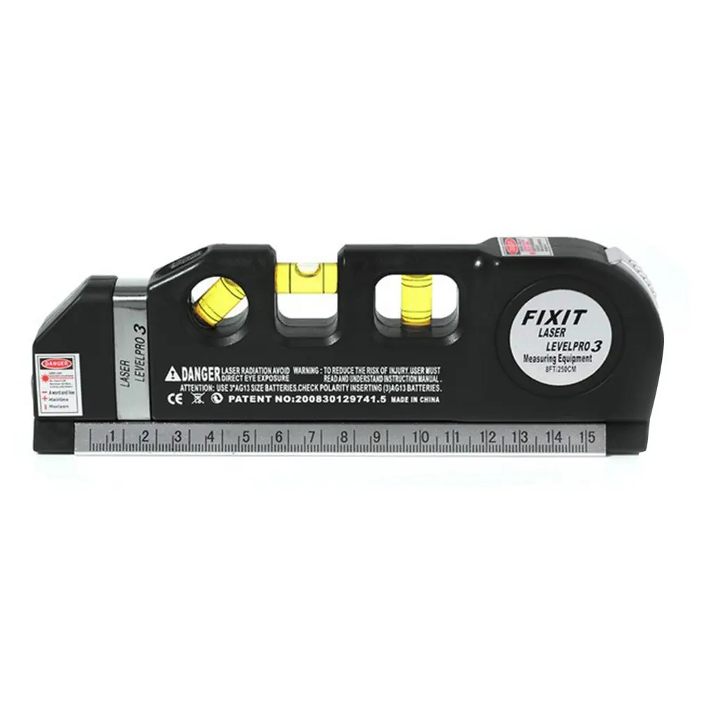 

High-precision Level Multi-function Laser Infrared Foot Line Spirit Level Line Cross Line Tape Flat Line Instrument