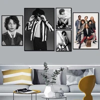 finn wolfhard poster wall art canvas painting modern picture hd print figure modular singer poster for boy room home decoration