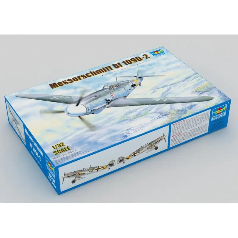 Trumpeter 02294 1/32 Messerschmitt Bf 109g 2 масштабная модель в комплекте|Наборы для сборки моделей|