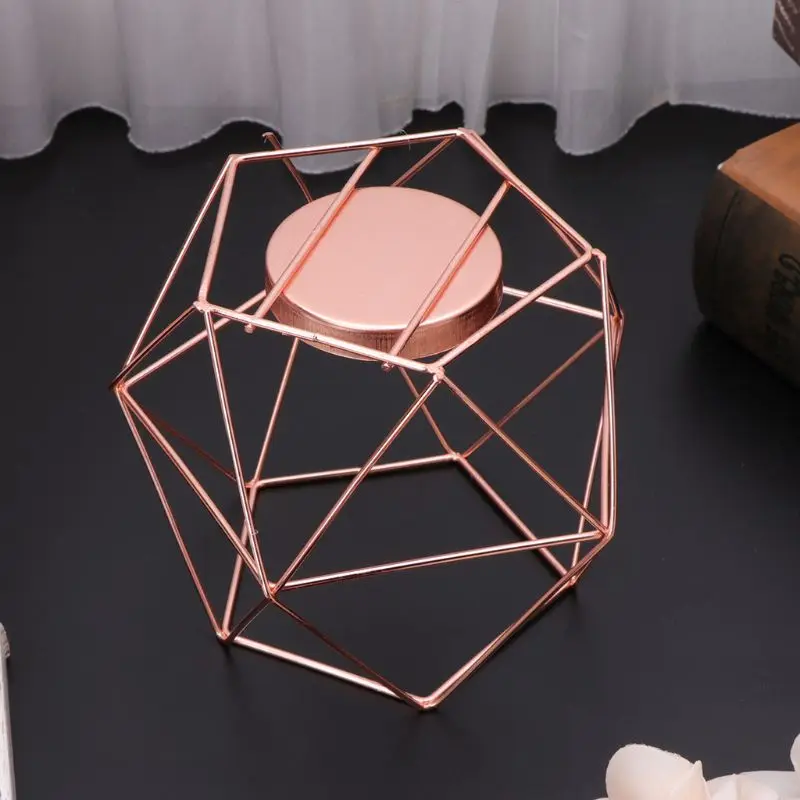Nordic Стиль 3D геометрический Подсвечник свадебное украшение для свадьбы, дома Декор