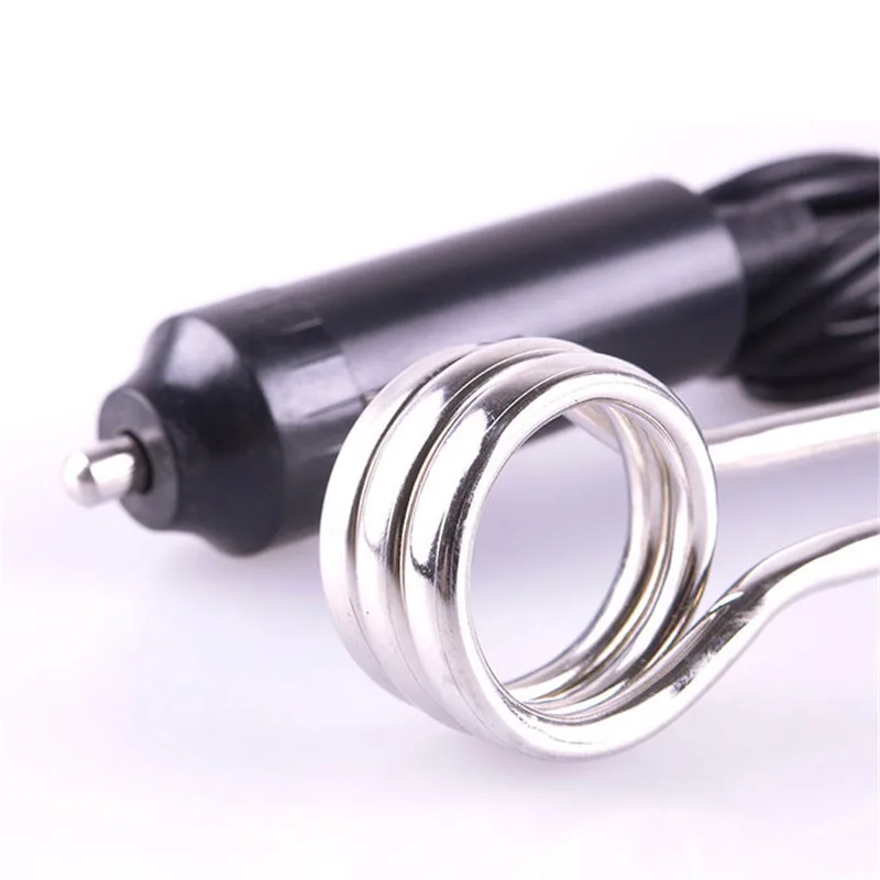 

New Portable Safe 12V Car Immersion Heater Auto Electric Tea Coffee Water Heater