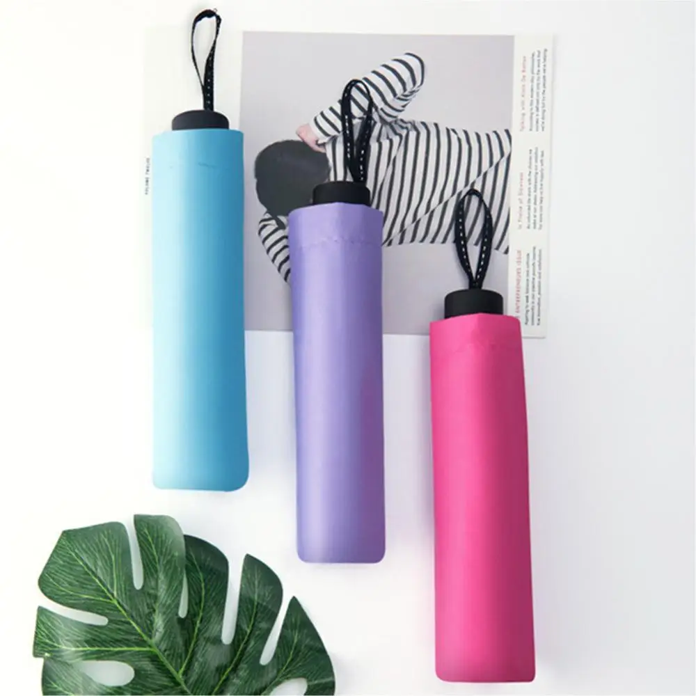 Ручной складной зонт водоотталкивающий Ветрозащитный УФ Защита прочный