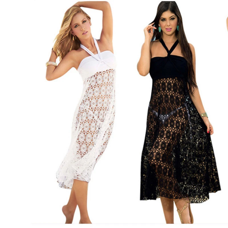 Кафтан пляжная одежда купальники Для женщин Полотенца платье туника ветер 2 Robe De