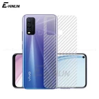 5 шт. мягкая задняя крышка протектор экрана для VIVO Y31 Y21s Y21 Y33s Y30 Y20 Y20i Y30i Y20s G 3D наклейка из углеродного волокна пленка не стекло