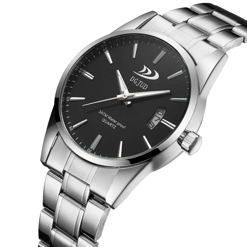 

X5XD Luxury Men's Date Military Sport Stainless Steel Business Quartz Wrist Watches