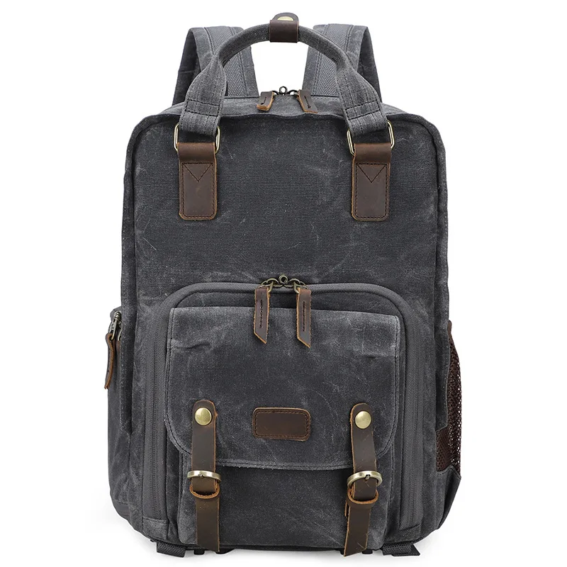 

Camera Backpack Waterproof Camera Bag Large Capacity Camera Case With 15 Inch Laptop Compartment Rain Cover For Women Men