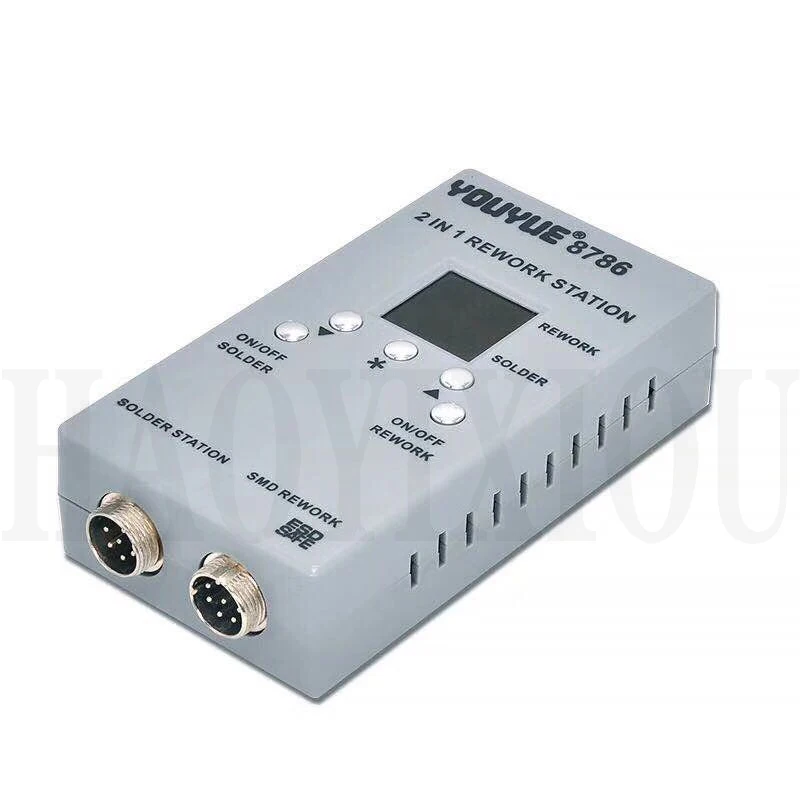Новинка YOUYUE 8786 110 В 220 2 в 1 портативный пистолет Горячего Воздуха BGA