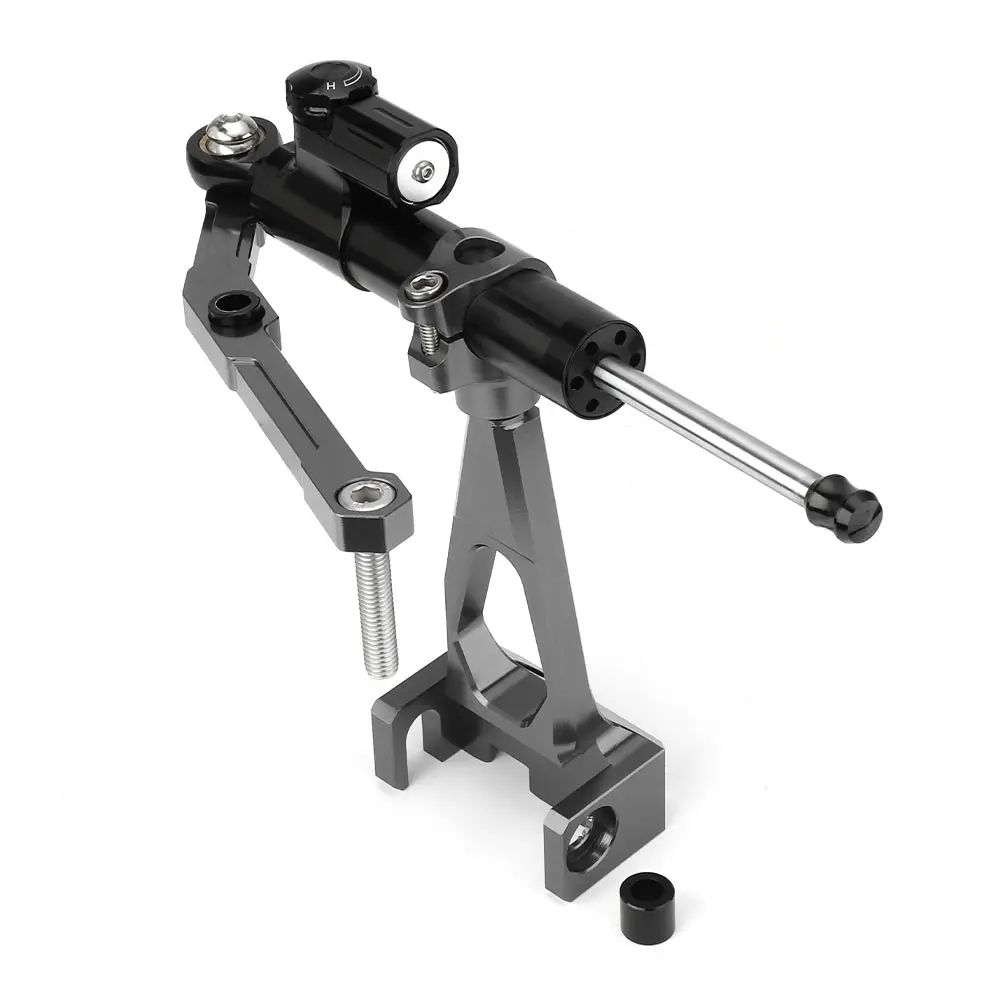 Titanium Bundle KEMiMOTO для Yamaha MT09 MT-09 FZ-09 2013 полный набор рулевой Стабилизатор демпфер и монтажный кронштейн - Цвет: Titanium Bundle