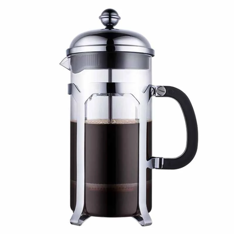 Французский пресс для кофе/чая заварки кофейник чайник 1000 мл нержавеющая сталь