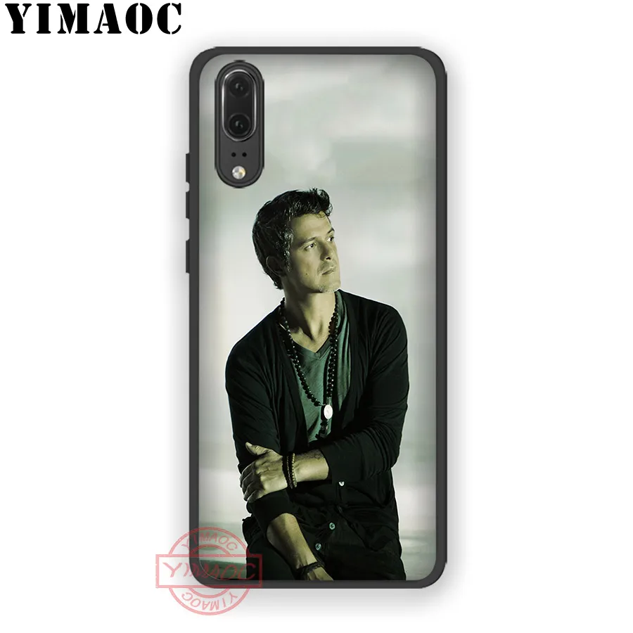 Модный мягкий силиконовый чехол YIMAOC Alejandro Sanz для Huawei P Smart Z Plus Y6 Y7 Y9 Prime 2018 2019 |