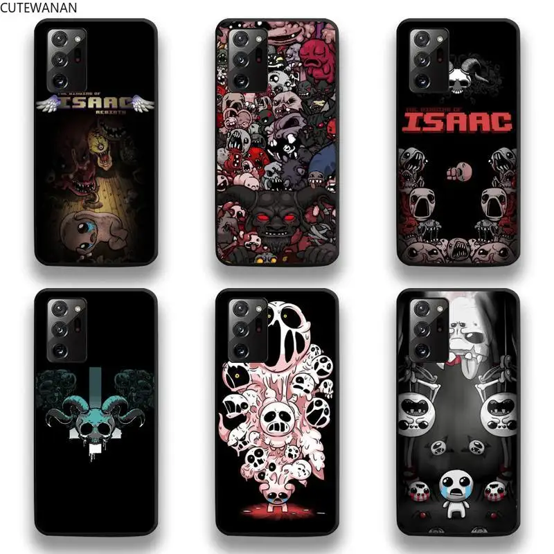 

Game The Binding of Isaac Phone Case For Samsung Galaxy Note20 ultra 7 8 9 10 Plus lite M51 M21 M31 J8 2018 Prime