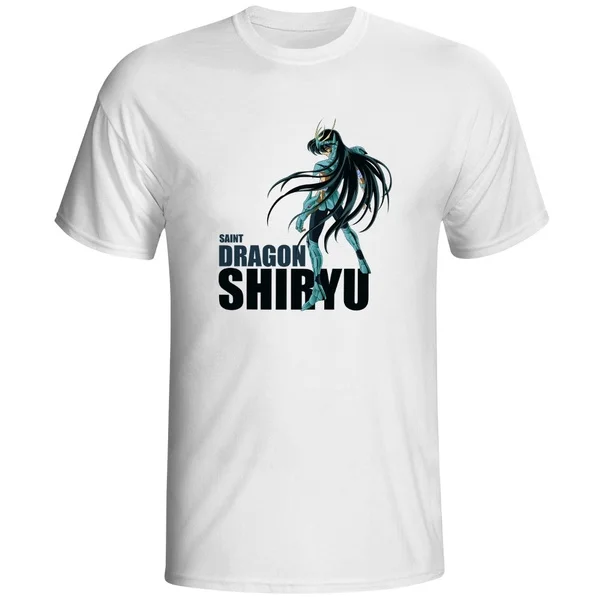 

Saint Shiryu Of Dragon T Shirt Design From Manga Fashion Creative T-Shirt Cool Casual Novelty Funny Tshirt Men Style Tee