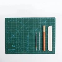 cutting pen and pad set wood handle precision paper cutter pen engraving knive for crafts art scrapbooks diy repair hand tool