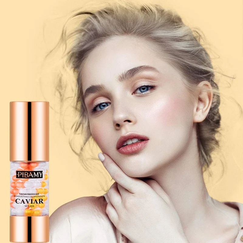 

40ml Caviar Lasting Moisturizing Extract Frozen Face Age Skin Essence Repair Serum Three-color High Concentration Essence