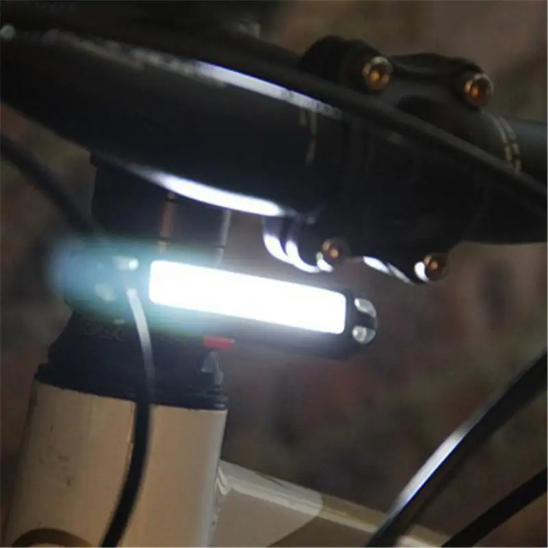 XANES 2 в 1 500LM велосипеда USB Перезаряжаемые светодиодный велосипедная фара, задний свет Предупреждение ночника для кемпинга автомобильный фонарь Фонари цикла