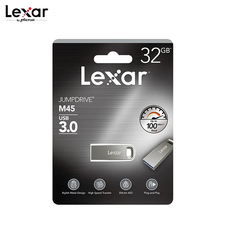 Металлический USB флеш накопитель Lexar 128 Гб 3 0 64 ГБ Флешка 32 usb 16 карта памяти