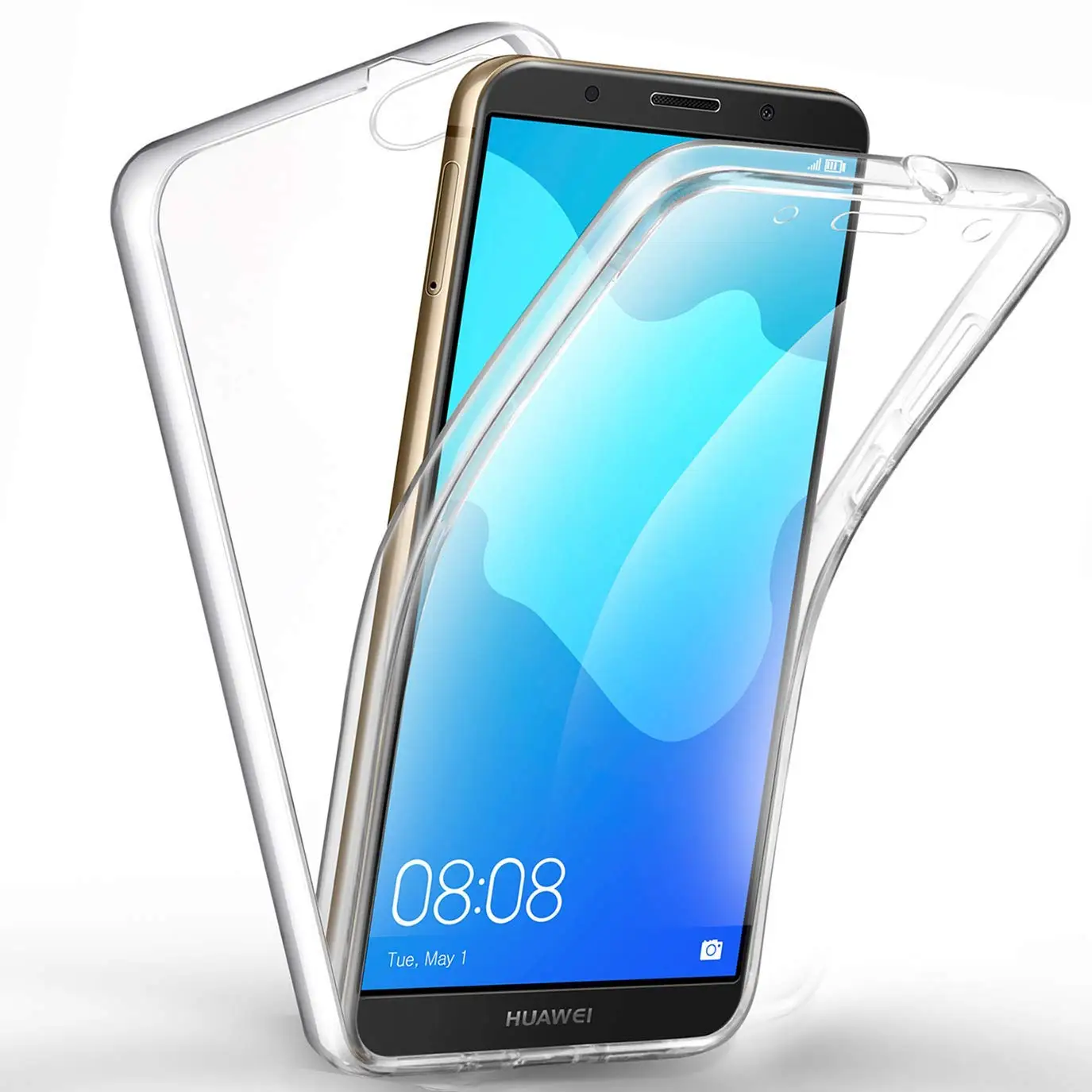 Чехол с полным покрытием 360 градусов для телефона HUAWEI Y7 Y9 2018 Y5 2019 Y5P Y8P Y6P Y7P P30 P20 2020 P40