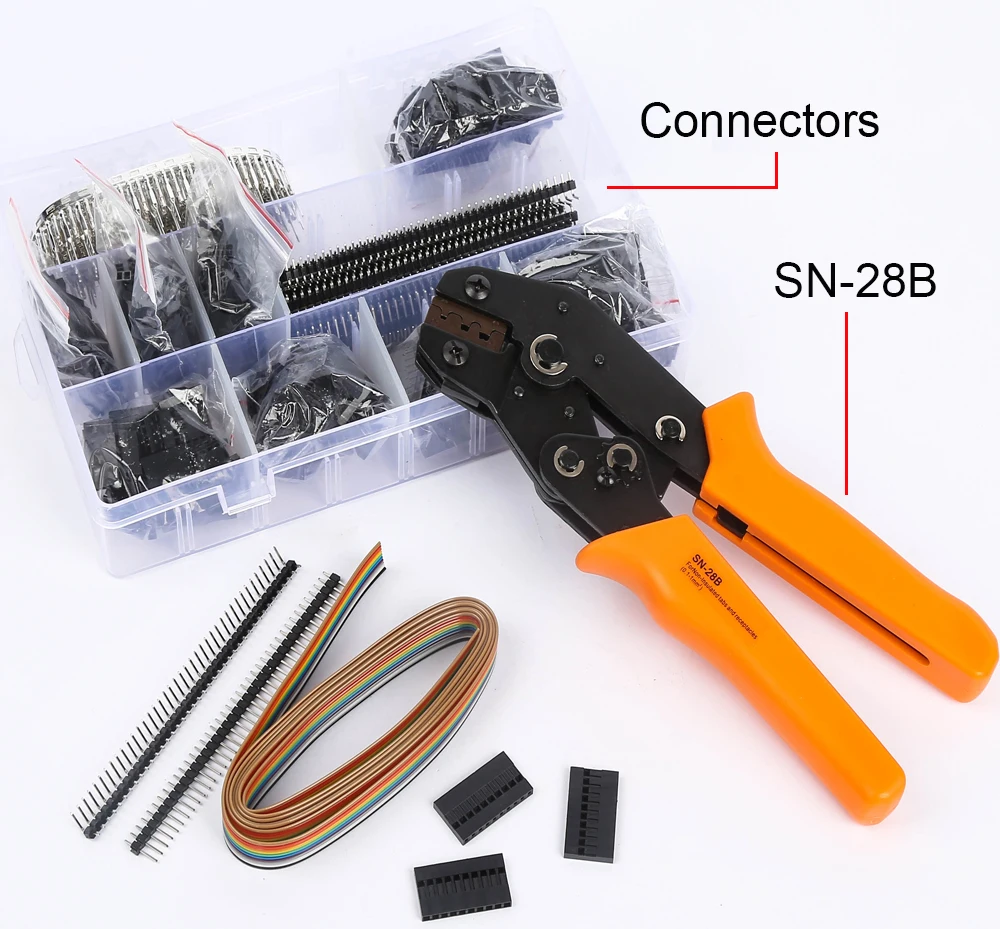 Набор обжимных плоскогубцев быстрое устройство для изоляции клемм