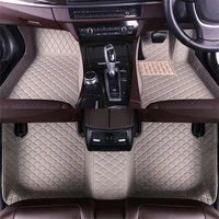 right hand drive car floor mats for acura rdx 2010 2017 foot pads customized interior leather waterproof auto parts decoration