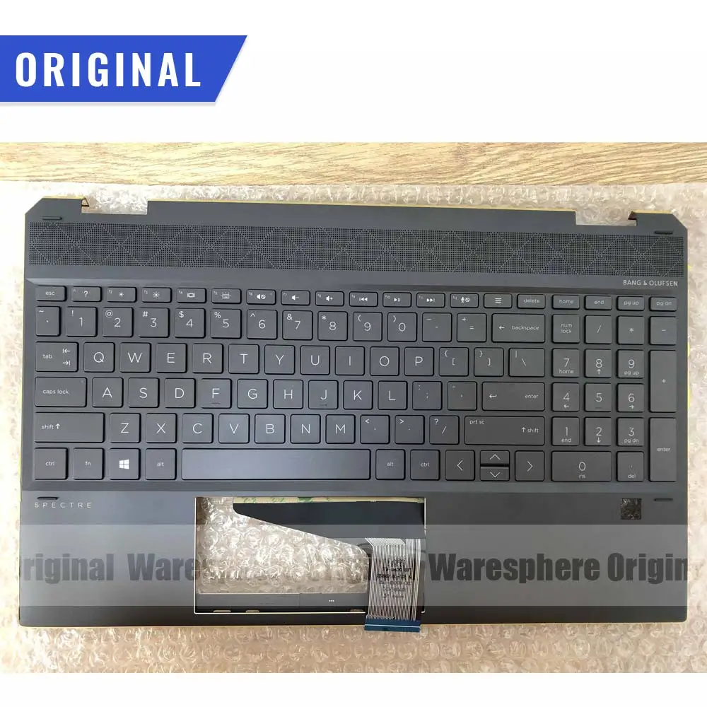 Новый оригинальный Упор для рук HP призрак X360 15-EB верхняя крышка верхний чехол с