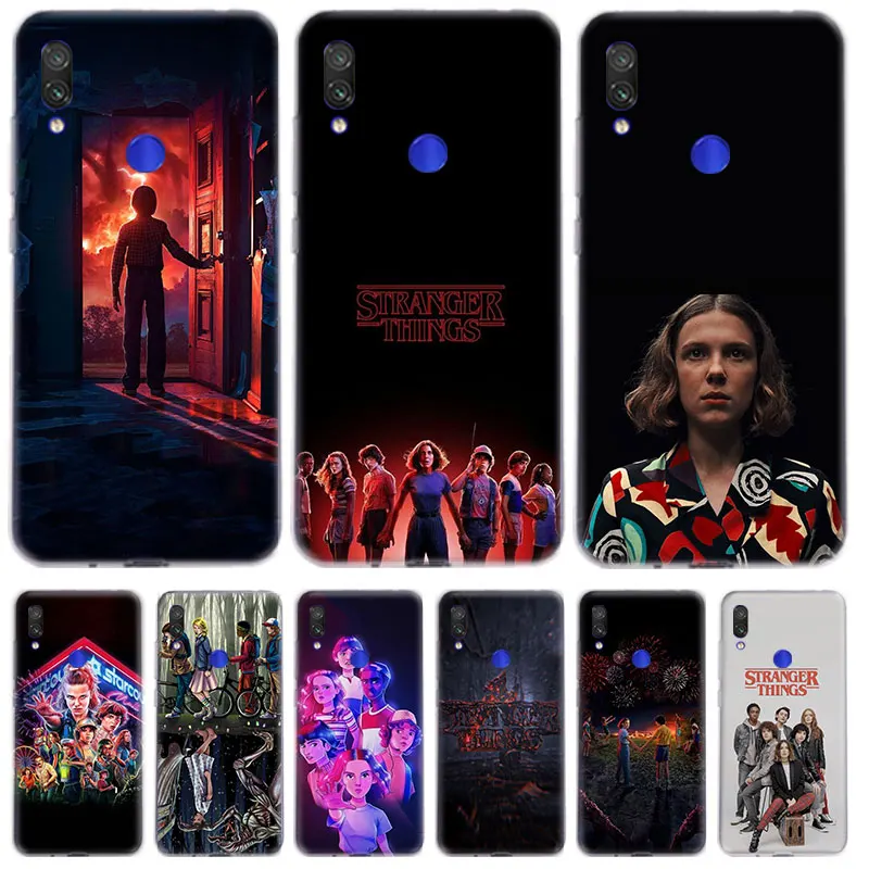 

Stranger-Things Case For Xiaomi Redmi Note 10 Pro Max 8T 9T 9S 10S 9A 9C 9 Power 8 2021 Transparent Silicone Cover Coque