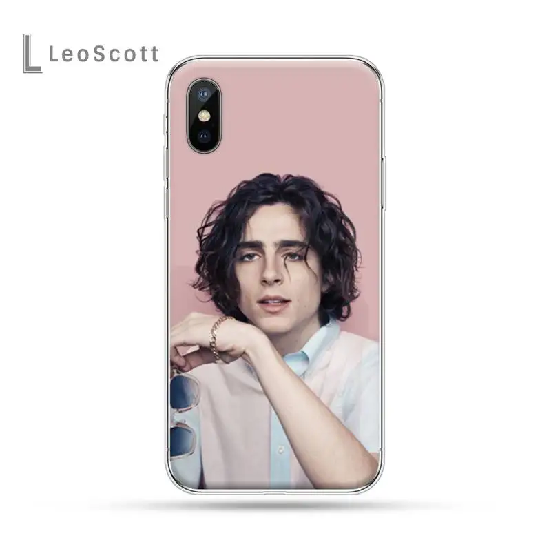

timothee chalamet famous actor luxury Phone Case coque For iphone 12 5 5s 5c se 6 6s 7 8 plus x xs xr 11 pro max Anti-fall capa