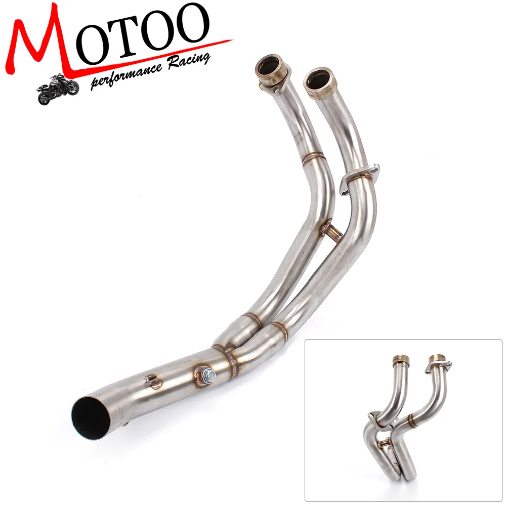 Motoo выпускной полная система для Yamaha MT 07 MT07 FZ FZ07 2014 2020 XSR700 2016 51 мм выхлопная средняя