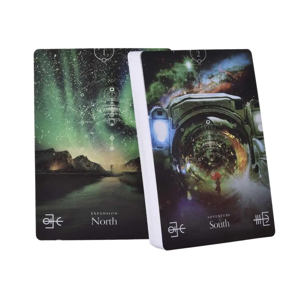 

Tarot Cards for Elemental Oracle English Version Board Games Tarot Deck Game New For Beginners With Guidebook Game